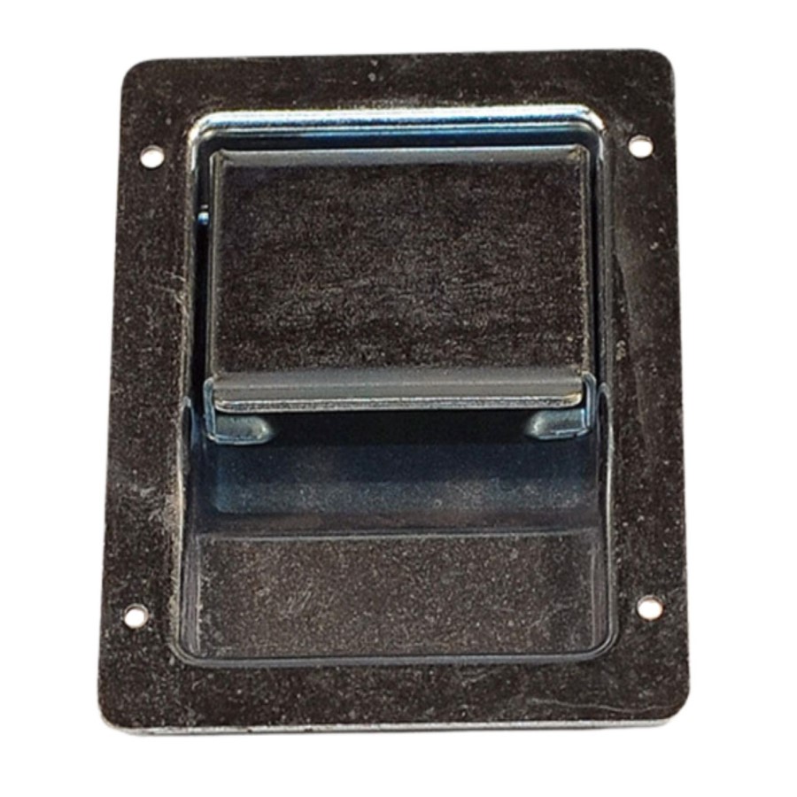 Paddle Handle Slam Latch Mounting Holes Zinc Finish Eberhard