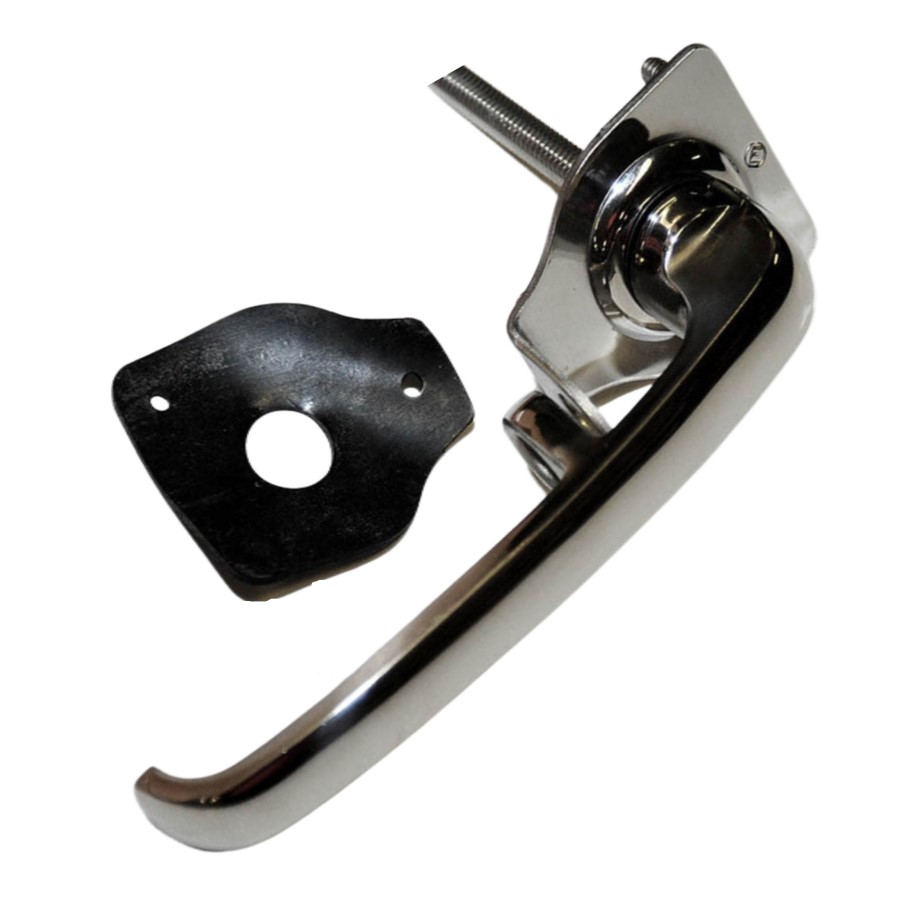 Eberhard Stainless Steel Padlock Handle with Mounting Studs