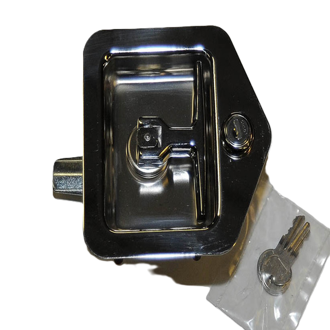 Locking T Handle Latch Keyed 501 Stainless Steel